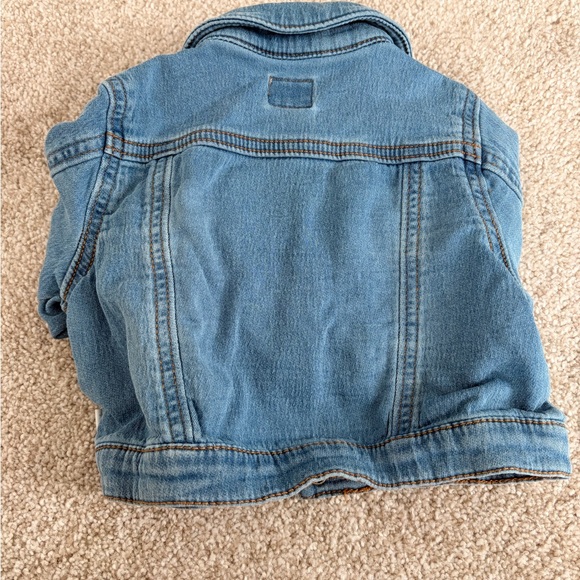 Baby Oshkosh Kids Blue Denim Button-Up Jacket - Picture 4 of 4